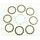Friction plates kit with clutch cover gasket ATHENA P40230078