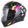 Integralna čelada CASSIDA Orbit Track black/pink/violet/yellow fluo/white S