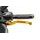 Clutch lever without adapter PUIG 270ON dolga (long) gold/black