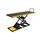 Motorcycle lift LV8 NANO 600 FLOOR VERSION EN600GE.Y with electro-hydraulic unit (black and yellow RAL 1021)