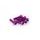 Screws PUIG ANODIZED 0473L violet M8 x 30mm (6pcs)