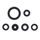 Set tesnil motorja za olje (Engine Oil Seals Kit) ATHENA P400250400068