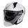 Open face helmet STORMER RUN white pearly XS