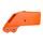 Vodilo za verigo POLISPORT 8451200002 orange KTM