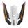 Helmet peak SHOT SPEED WAVE A05-21OB-H01-P01 black / white pearly