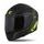 Full face helmet CASSIDA Integral GT 2.1 Flash matt black/ fluo yellow/ dark grey 3XL