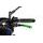 Clutch lever without adapter PUIG 3.0 24VNO raztegljiva poklopna (extendable folding) green/gold