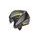 Jet helmet CASSIDA MAGNUM black matt/ grey/ yellow fluo S