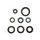 Set tesnil motorja za olje (Engine Oil Seals Kit) ATHENA P400210400100
