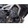 Frame sliders PUIG PRO 7316N black with grey rubber