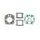 TOPEND set tesnil za motor ATHENA P400210600012