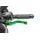 Clutch lever without adapter PUIG 280VP kratka (short) green/silver