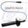 Twistgrip conversion 600A Venhill Y01-4-026/9-BL moder
