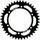Rear ALU sprocket SUPERSPROX RAL-808:41-BLK črna 41T, 520