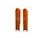 Fork guards POLISPORT 8398500001 (par) orange KTM