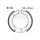 Brake shoe set EBC 812G grooved