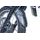 Front fender extension PUIG 6177N črna