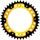 Rear sprocket SUPERSPROX STEALTH RST-1334:41-GLD zlata 41T, 530