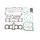 Celoten set tesnil za motor ATHENA P400510850731/1