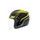 Jet helmet CASSIDA REFLEX black/ yellow fluo/ grey XL