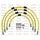 STANDARD Front brake hose kit Venhill POWERHOSEPLUS BMW-11001FB-YE (4 cevi v kompletu) Yellow hoses, black fittings