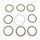 Friction plates kit with clutch cover gasket ATHENA P40230012