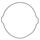 Tesnilo sklopke (Clutch cover gasket) WINDEROSA CCG 817889 outer side