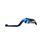 Clutch Lever ACCOSSATO fixed CNC-worked aluminium, blue