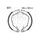 Brake shoe set EBC 851