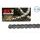 Verižni set EK - Srebrna chain 525 MVXZ, X-ring (X, NX, QX, XS), CHK front sprocket JT CHK rubber cushioned, CHK rear sprocket JT za BMW F 650 GS 2008-2012