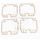 Float bowl gasket TOURMAX 4 pieces
