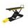 Motorcycle lift LV8 GOLDRAKE 400 FLOOR VERSION EG400E.Y with electro-hydraulic unit (black and yellow RAL 1021)