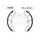 Brake shoe set EBC H345
