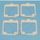Float chamber gasket TOURMAX set of 4