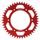 Aluminijasti zadnji verižnik (zobnik) SUPERSPROX RAL-8000:45-RED rdeč 45T, 520