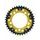 Rear sprocket SUPERSPROX STEALTH RST-991:38-GLD zlata 38T, 525