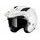Trial helmet MT Helmets DISTRICT SV S SOLID A0 GLOSS WHITE M