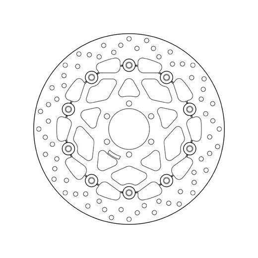 ZAVORNI DISK BREMBO 78B40850 FLOATING