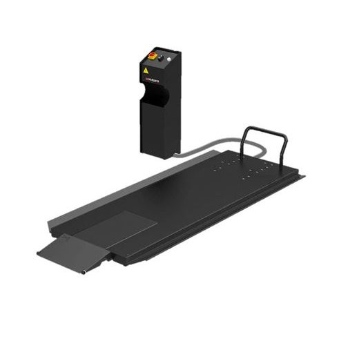 MOTORCYCLE LIFT LV8 NANO 600 SPLIT EN600HGSFE.TBK WITH ELECTRO-HYDRAULIC UNIT ČRNA