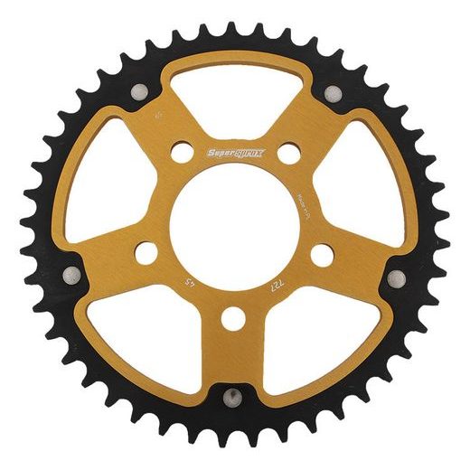 VERIŽNI SET D.I.D CHAIN - ZLAT CHAIN 525 ZVM-X, X-RING (X, NX, QX, XS), CHK FRONT SPROCKET JT CHK RUBBER CUSHIONED, CHK REAR SPROCKET SUPERSPROX STEALTH ZA BMW HP4 1000 2013-2015