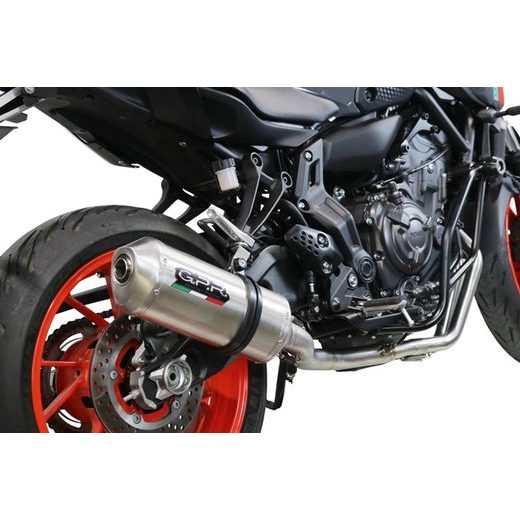 CELOTEN IZPUŠNI SISTEM GPR SATINOX Y.225.CAT.SAT BRUSHED STAINLESS STEEL INCLUDING REMOVABLE DB KILLER AND CATALYST