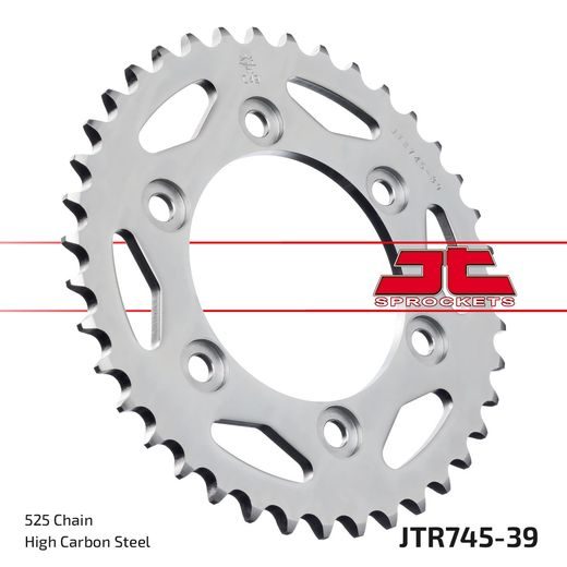 VERIŽNI SET D.I.D CHAIN - SREBRNA CHAIN 525 VX, X-RING (X, NX, QX, XS), CHK FRONT SPROCKET JT CHK RUBBER CUSHIONED, CHK REAR SPROCKET JT ZA DUCATI MONSTER 1000 / S 2003-2005