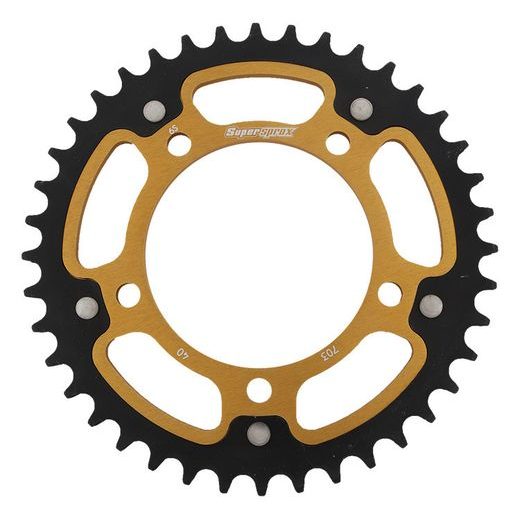 VERIŽNI SET D.I.D CHAIN - SREBRNA CHAIN 520 VX, X-RING (X, NX, QX, XS), CHK FRONT SPROCKET SUPERSPROX, CHK REAR SPROCKET SUPERSPROX STEALTH ZA APRILIA RS 125 2T 2006-2014