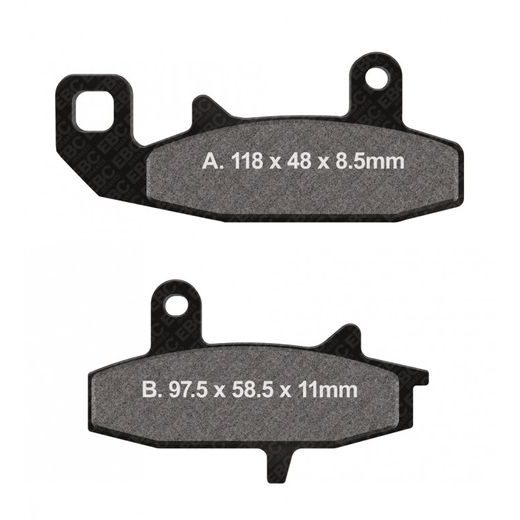 ZAVORNE OBLOGE EBC FA147