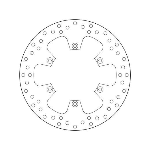 ZAVORNI DISK BREMBO 68B407F0 FIX