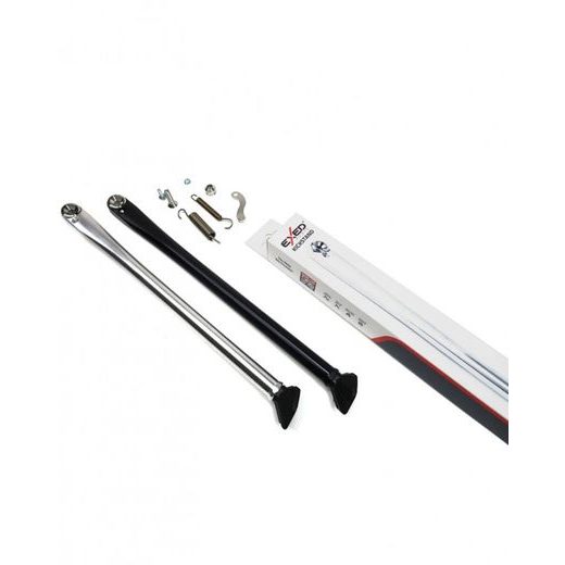 HEAVY DUTY KICKSTAND EXED EP-HVY-KS-P3-SBK+ SILVER - BLACK WITH ACCESSORIES