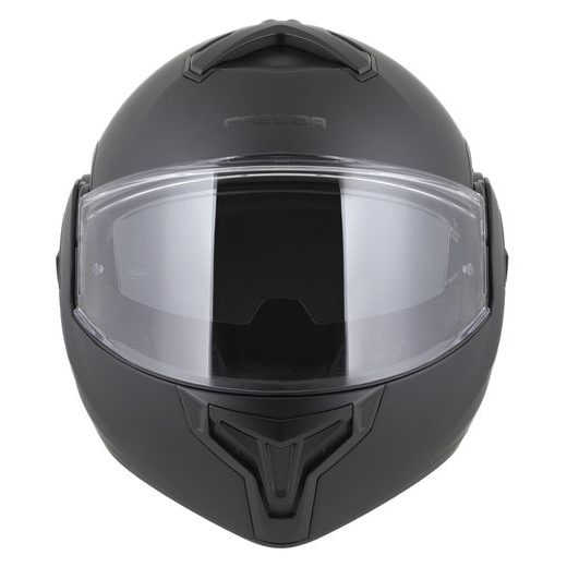 INTEGRALNA ČELADA CASSIDA MULTIFLIP SOLID BLACKOUT BLACK MATT/BLACK XS