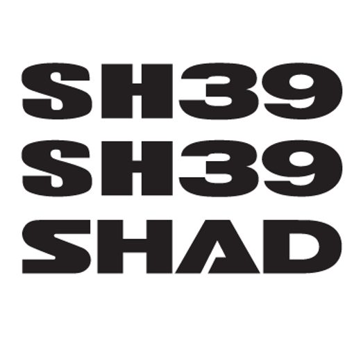 STICKERS SHAD D1B39ETR FOR SH39
