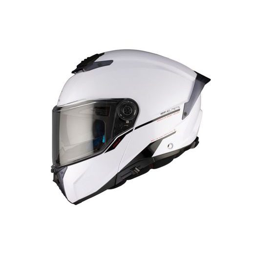 HELMET MT HELMETS ATOM 2 SV SOLID A0 GLOSS WHITE XS