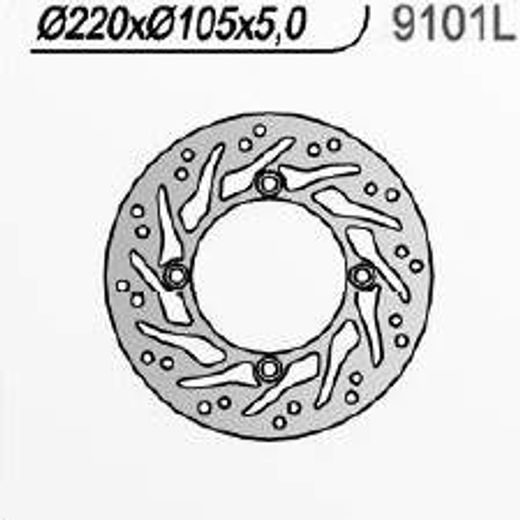 ZAVORNI DISK NG 9101L